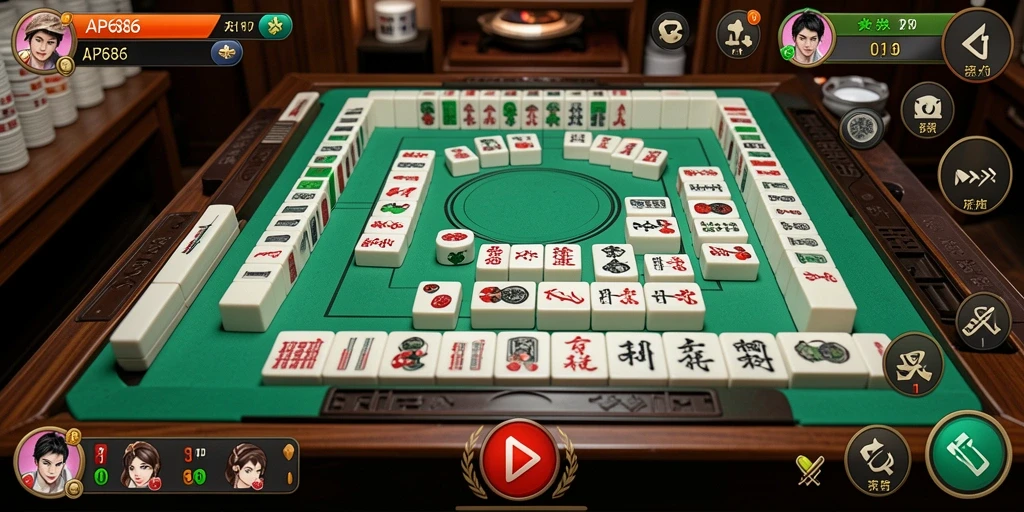 Tampilan gameplay <strong>Mahjong</strong> yang menawan dan mendebarkan.