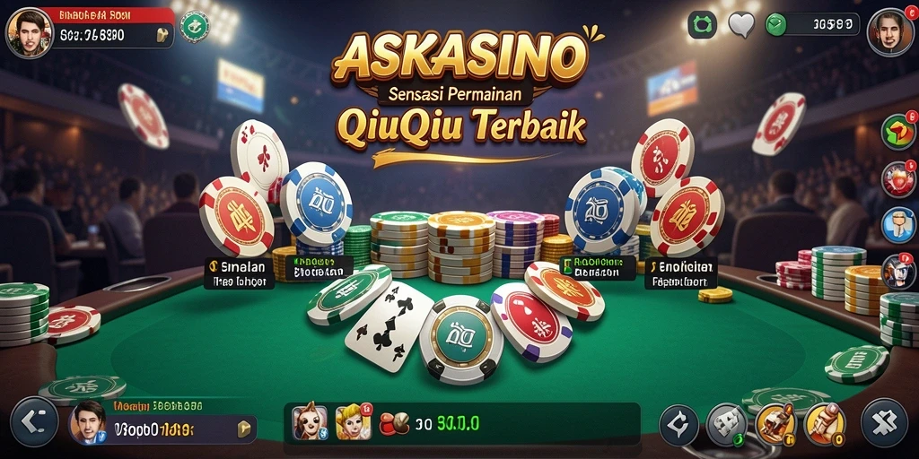 Gameplay seru dan menarik di ASKASINO QiuQiu.