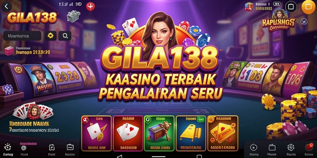 Screenshot GILA138 menunjukkan gameplay kasino yang menarik dan seru.