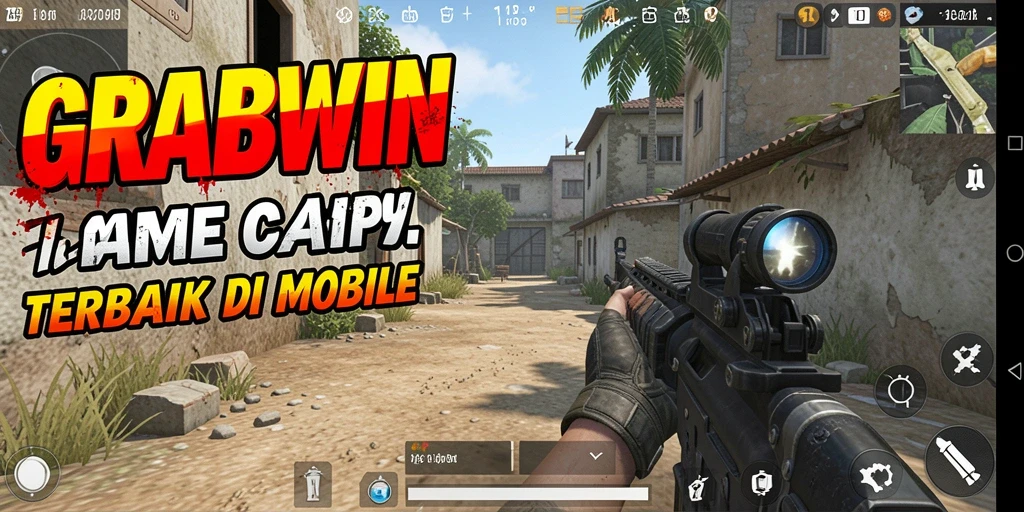 Tampilan gameplay intens di GRABWIN dengan aksi seru dan menegangkan.