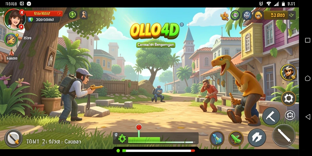 Screenshot utama OLLO4D menampilkan gameplay seru dan menarik.