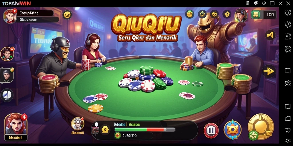 Tampilan gameplay menarik dari TOPANWIN yang penuh strategi.