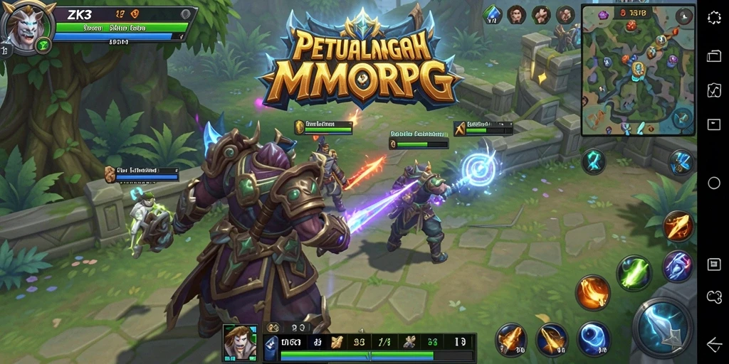Tampilan gameplay ZK3 yang menarik dan mendalam.